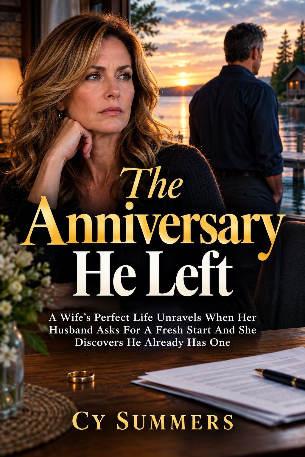 The Anniversary He Left book cover